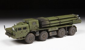 Russian multiple rocket launch system BM-30 SMERCH by Zvezda