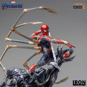Iron Spider vs Outrider Avengers Endgame BDS Art 1/10 Scale Statue by Iron Studios