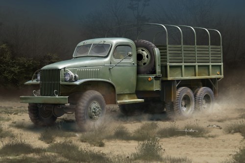 US GMC CCKW-352 Steel Cargo Truck by Hobby Boss