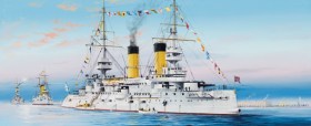 1/350 Russian Navy Tsesarevich Battleship 1904 by Trumpeter