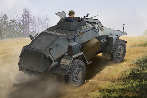 German Sd.Kfz.221 Leichter Panzerspahwagen (1st Series) by Hobby Boss