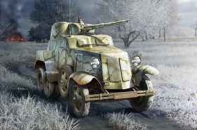 Soviet BA-10 Armor Car by Hobby Boss