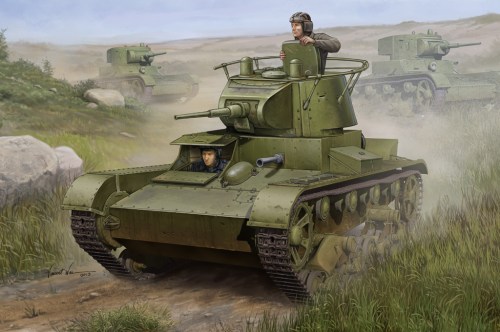 Soviet T-26 Light Infantry Tank Mod.1938 by Hobby Boss