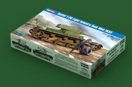 Soviet T-26 Light Infantry Tank Mod.1933 by Hobby Boss