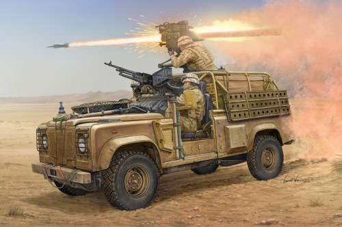 Land Rover WMIK w/ MILAN ATGM by Hobby Boss