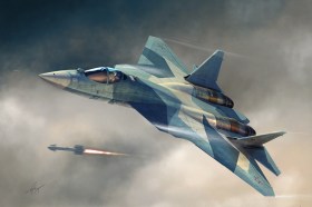 Russian T-50 PAK-FA by Hobby Boss