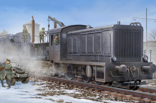 German WR360 C12 Locomotive by Hobby Boss