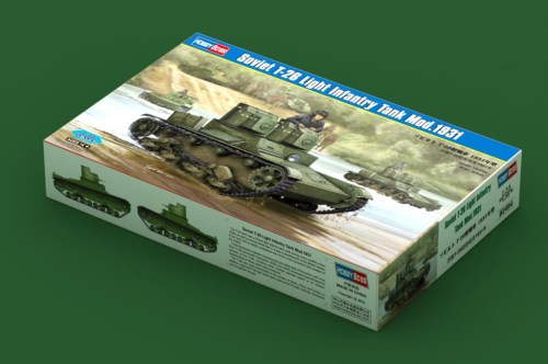 Soviet T-26 Light Infantry Tank Mod.1931 by Hobby Boss