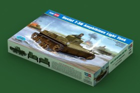 Soviet T-38 Amphibious Light Tank by Hobby Boss