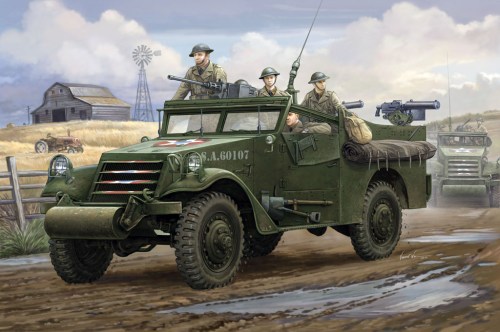 U.S. M3A1 "White Scout Car" Early Production by Hobby Boss