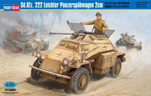 Sd.Kfz. 222 Leichter Panzerspahwagen 2cm by Hobby Boss