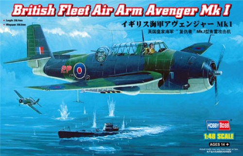 British Fleet Air Arm Avenger Mk 1 by Hobby Boss