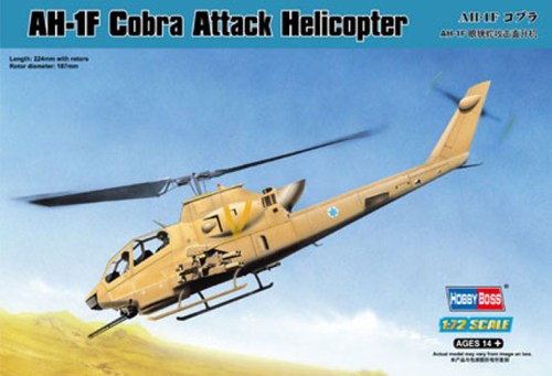 AH-1F Cobra Attack Helicopter by Hobby Boss