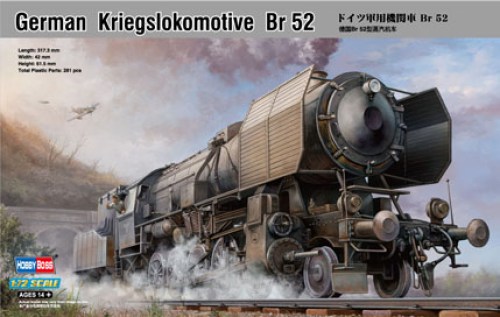 German Kriegslokomotive BR-52 by Hobby Boss