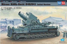 Morser KARL- Geraet 040/041 initial chassis by Hobby Boss