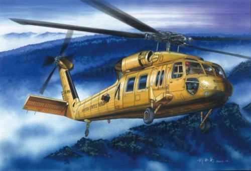 UH-60A Blackhawk by Hobby Boss