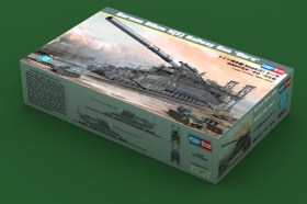 German 80cm K(E) Railway Gun "Dora" by Hobby Boss