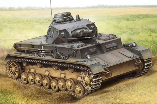 German Panzerkampfwagen IV Ausf B by Hobby Boss