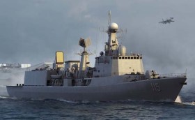 PLA Navy Type 051C Air-Defense DDG by Trumpeter