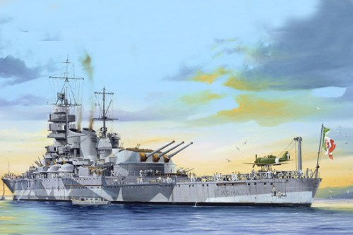 1/350 Italian Navy Battleship RN Roma by Trumpeter