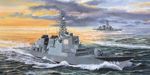 1/350 JMSDF DDG-174 Kirishima by Trumpeter