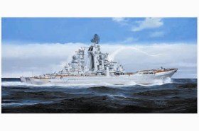 1/350 Russian battlecruiser Admiral Ushakov (ex-Kirov) by Trumpeter