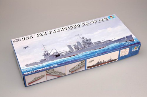 1/350 USS San Francisco CA-38 (1942) by Trumpeter