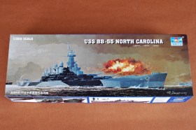 1/350 USS BB-55 North Carolina battleship by Trumpeter