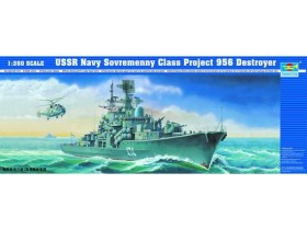 1/350 USSR Navy Sovremenny Class Project 956 Destroyer by Trumpeter