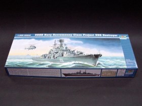 1/350 USSR Navy Sovremenny Class Project 956 Destroyer by Trumpeter