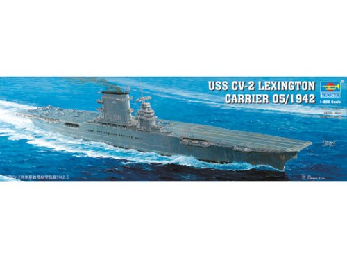 1/350 USS CV-2 Lexington carrier 05/1942 by Trumpeter