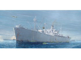 1/350 WW2 Liberty Ship S.S. Jeremiah OBrien by Trumpeter