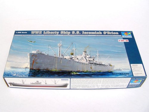 1/350 WW2 Liberty Ship S.S. Jeremiah OBrien by Trumpeter