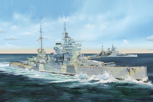 1/350 Battleship HMS Queen Elizabeth by Trumpeter