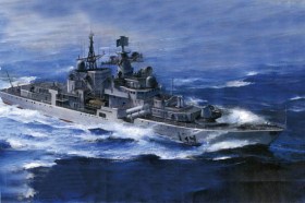 1/350 PLAN DDG 139 "NINGBO" by Trumpeter