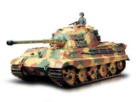 1/16 R/C GERMAN HEAVY TANK TYPE VI KING TIGER "PRODUCTION TURRET" FULL-OPTION COMPLETE KIT by Tamiya