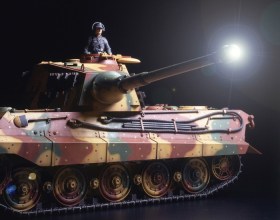 1/16 R/C GERMAN HEAVY TANK TYPE VI KING TIGER "PRODUCTION TURRET" FULL-OPTION COMPLETE KIT by Tamiya