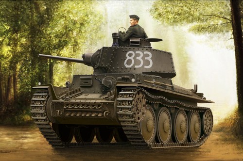 German Pz.Kpfw. 38(t) Ausf.E/F by Hobby Boss