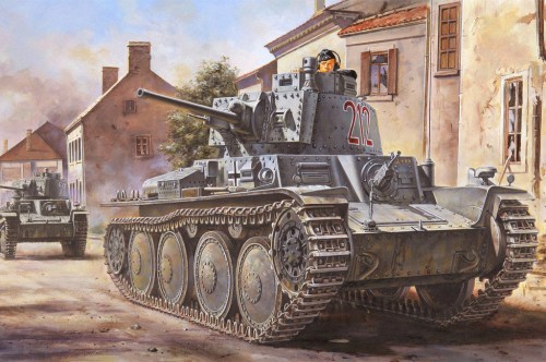 German Pz.Kpfw. / Pz.BfWg 38(t) Ausf. B by Hobby Boss