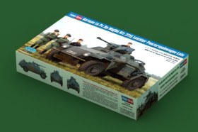 German Le.Pz.Sp.Wg（Sd.Kfz.221) Leichter Panzerspahwagen-Late by Hobby Boss