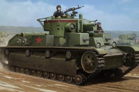 Soviet T-28 Medium Tank (Welded) by Hobby Boss