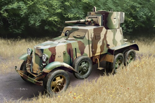 Soviet BA-6 Armor Car by Hobby Boss