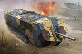 French Saint-Chamond Heavy Tank - Medium by Hobby Boss