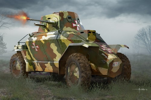 Hungarian 39M CSABA Armored Car by Hobby Boss