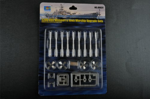 1/200 USS Missouri & Iowa Warship Upgrade Sets by Trumpeter