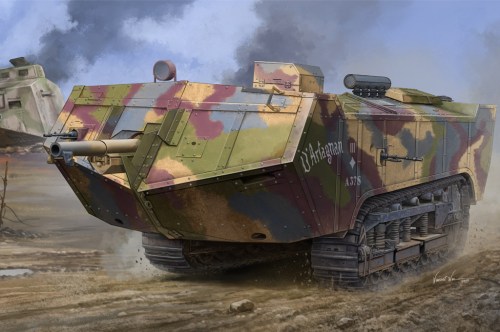 French Saint-Chamond Heavy Tank - Late by Hobby Boss