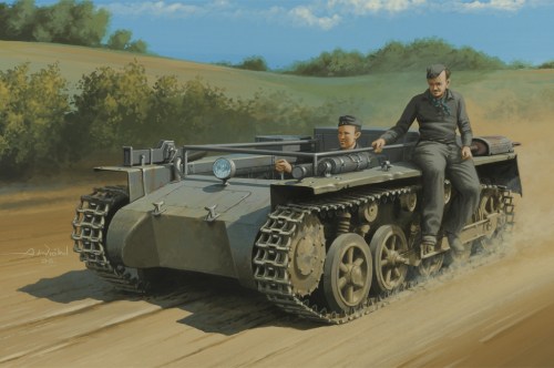 German Pz.Kpfw.1 Ausf. A ohne Aufbau by Hobby Boss