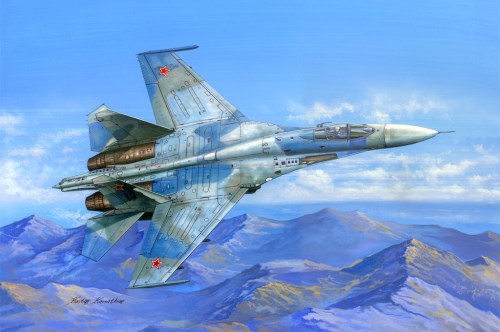 Su-27 Flanker B by Hobby Boss