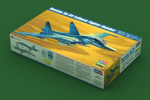 Russian Su-34 Fullback Fighter-Bomber by Hobby Boss