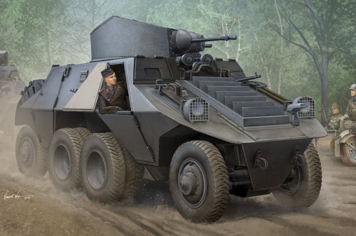 M35 Mittlere Panzerwagen (ADGZ-Daimler) by Hobby Boss